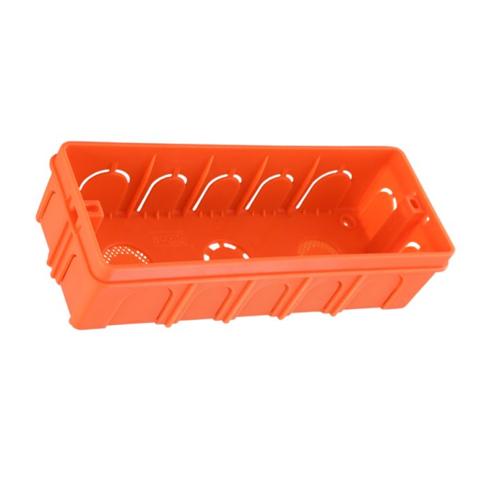 6 MODULAR PVC CONCEALED BOX