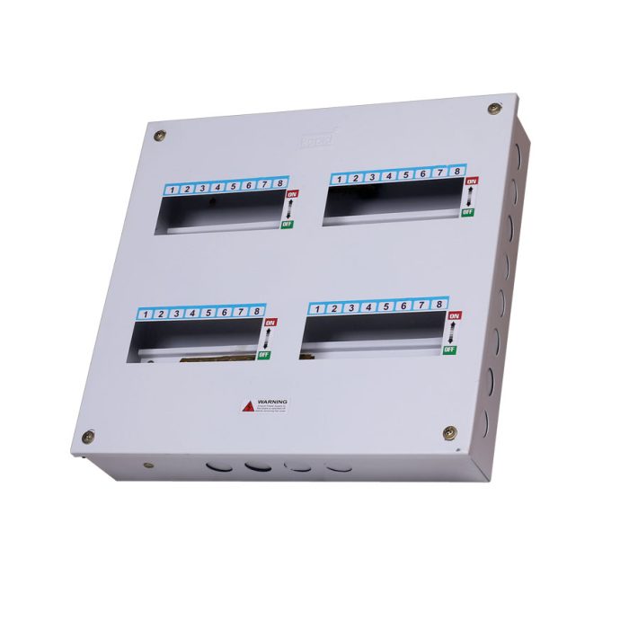 8 WAY SINGLE DOOR MCB BOX