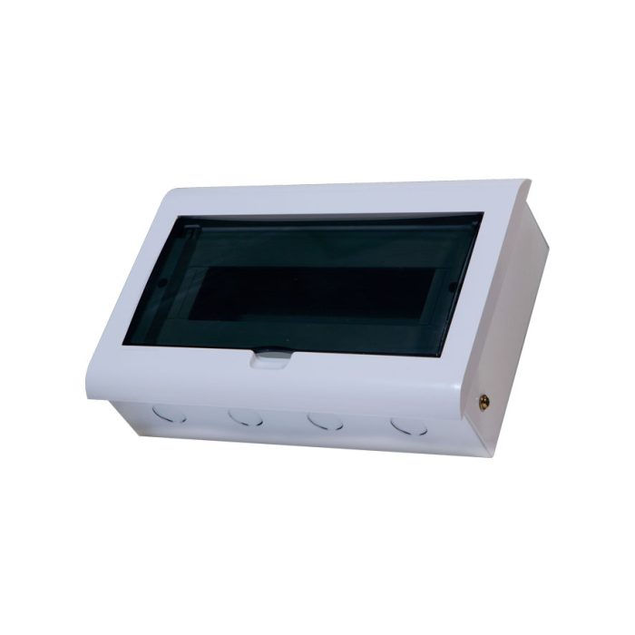 6-8 WAY WHITE LINE MCB BOX
