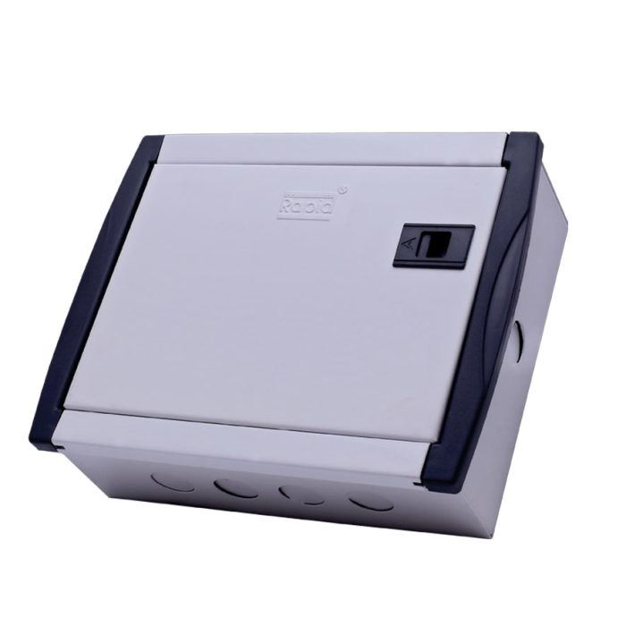 6 WAY SPN DOUBLE DOOR MCB BOX