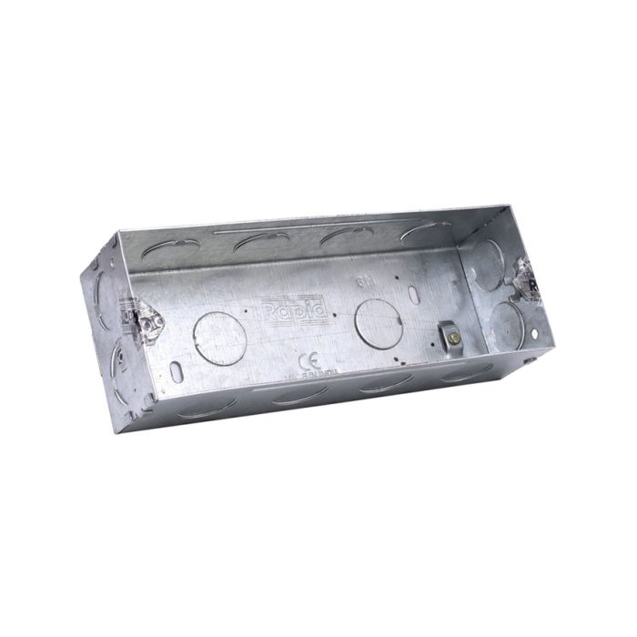 4 MODULAR METAL CONCEALED BOX