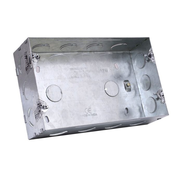 12 MODULAR METAL CONCEALED BOX