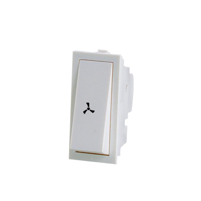 STYLISH 6A -1 WAY SWITCH WITH FAN MARK