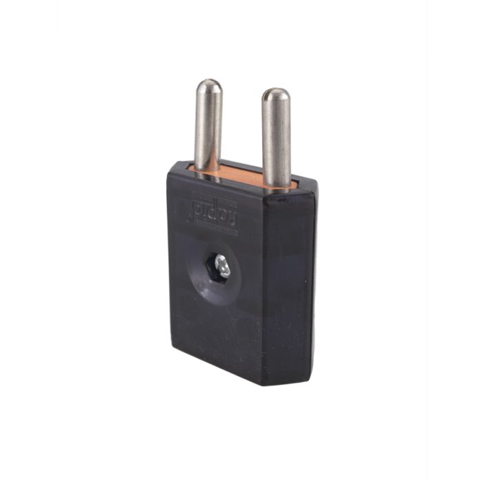 2 PIN-TOP 3-PARTS-BLACK