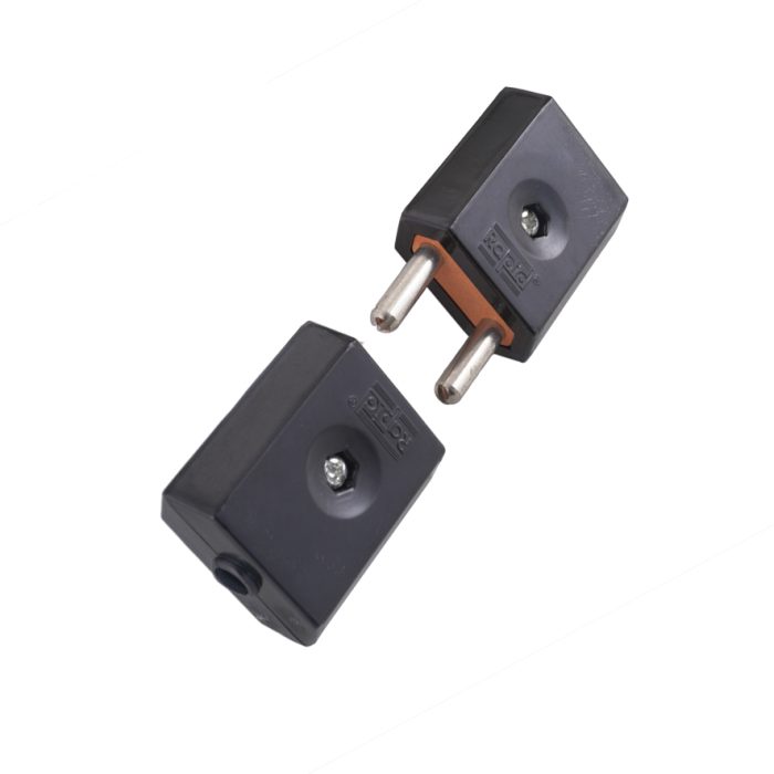 MALE-FEMALE PIN-3 PARTS BLACK