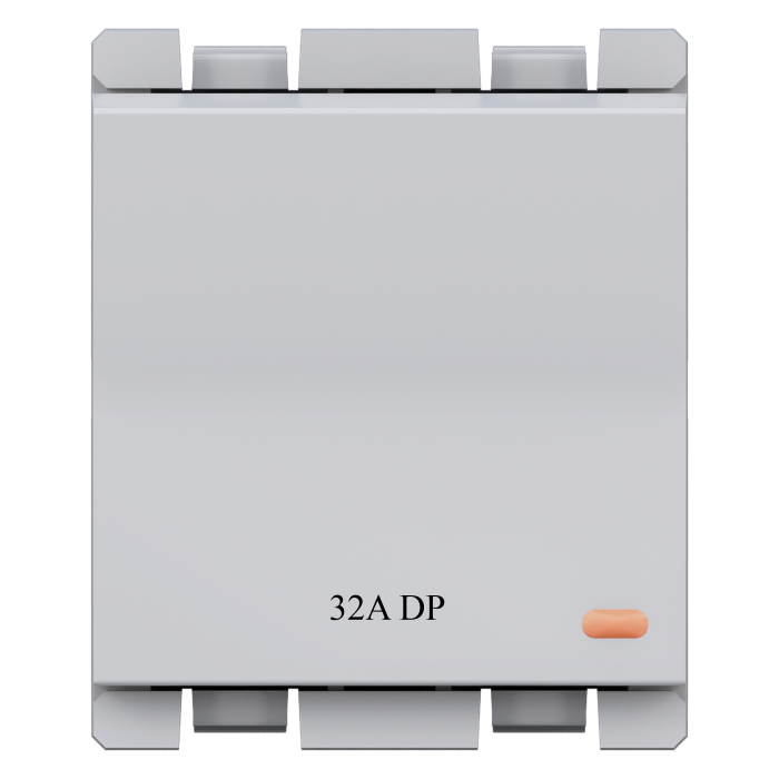 32A  2M DP SWITCH WITH INDICATOR