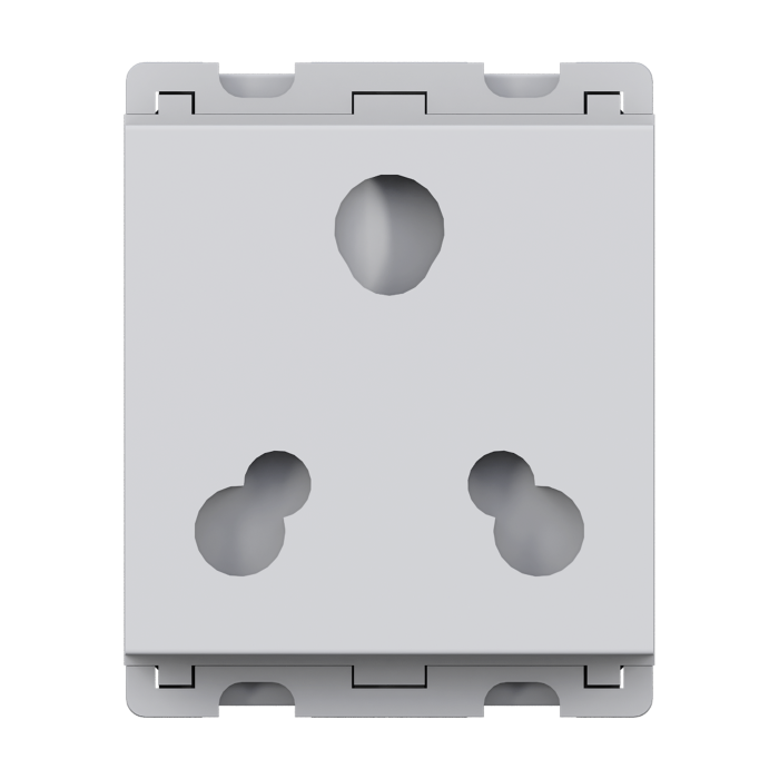 6/16A. 5 PIN MULTI SOCKET WITH SAFETY SHUTTER
