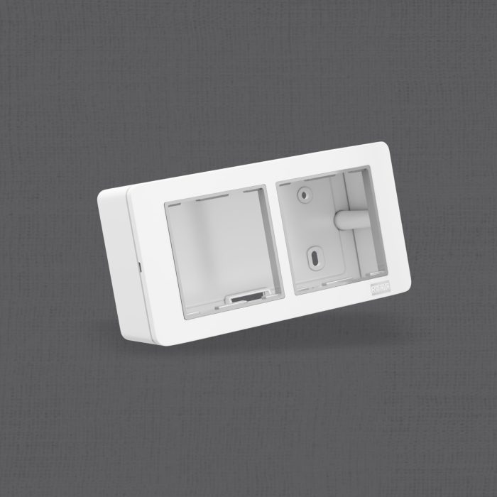 4 Modular Silver Line Surface Box